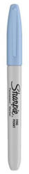 Sharpie Alkoholos marker, 1 mm, kúpos, SHARPIE "Fine Point", pasztellkék (SR0811080) - fapadospatron