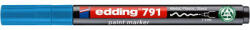 edding Lakkmarker, 1-2 mm, PCR, EDDING "791", világoskék (TED791VKPCR) - fapadospatron