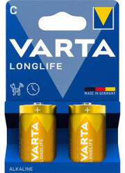 VARTA Elem, C baby, 2 db, műanyagmentes, VARTA "Longlife (VELEC2R) - fapadospatron
