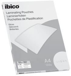 Ibico Meleglamináló fólia, 80 mikron, A4, fényes, IBICO "Light (E627308) - fapadospatron