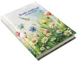 Realsystem Tanítói zsebkönyv, heti, 2026/2027 tanév, REALSYSTEM, virágok (NAT531761U) - fapadospatron