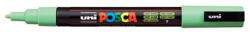uni Dekormarker, 0, 9-1, 3 mm, UNI "Posca PC-3M", világoszöld (TUPC3MVZ) - fapadospatron