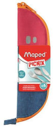 Maped Evőeszközkészlet, fém, szövet tok, MAPED PICNIK "Concept Kids", pink (IMA878001) - fapadospatron