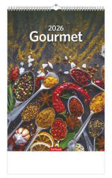 TopTimer Naptár, fali, TOPTIMER "Gourmet (NKT09406U) - fapadospatron