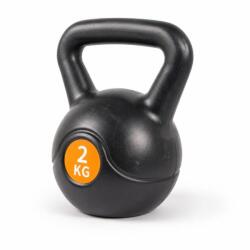 FD Kettlebell 2 kg műanyag bevonat cement kitöltés (8594214031094) - kokiskashop
