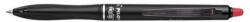 Pilot Rollertoll, 0, 35 mm, törölhető, nyomógombos, PILOT "Frixion Ball Plus", piros (PFBPP) - fapadospatron
