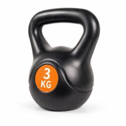 FD Kettlebell 3 kg múanyag bevonat cement kitöltés (8594214031100) - kokiskashop