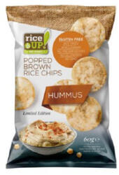 RiceUP! Barnarizs chips, 60 g, RICE UP, humusz (KHK981) - fapadospatron