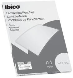 Ibico Meleglamináló fólia, 100 mikron, A4, fényes, IBICO "Medium (E627309) - fapadospatron