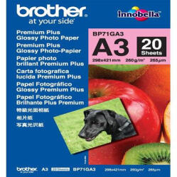 Brother Premium Plus fotópapír A3 (BP71GA3) (4977766658409) - fapadospatron - 9 690 Ft