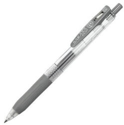 Zebra Zseléstoll, 0, 33 mm, nyomógombos, ZEBRA "Sarasa Clip", szürke (TZ35131) - fapadospatron