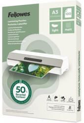 Fellowes Meleglamináló fólia, 80 mikron, A3, matt, 100 db, FELLOWES "Light (IFW143436) - fapadospatron