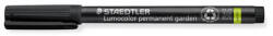 STAEDTLER Alkoholos marker, 1 mm, kúpos, STAEDTLER "Lumocolor® garden 319 GM", fekete 1 db (TS319GMM9)