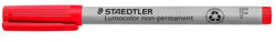 STAEDTLER Alkoholmentes marker, OHP, 0, 6 mm, STAEDTLER "Lumocolor® 316 F", piros (TS3162) - fapadospatron