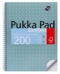 Pukka Pad Spirálfüzet, A4+, pontrácsos, 100 lap, PUKKA PAD "Metallic Jotta (PUPJM018D) - fapadospatron