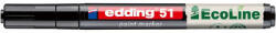 edding Lakkmarker, 1-2 mm, EDDING "51", fekete (TED51FK) - fapadospatron