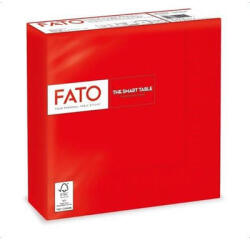 FATO Szalvéta, 1/4 hajtogatott, 33x33 cm, FATO "Smart Table", piros (KHT1062)