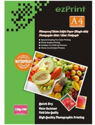 Utángyártott Fotópapír, ezPrint A4, matt, 120g, 100ív/csomag (tintasugaras) (epa4m120100)