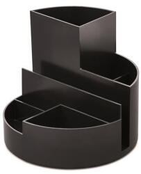MAUL Írószertartó, újrahasznosított, MAUL "Roundbox", fekete (JM4117690ECO) - fapadospatron