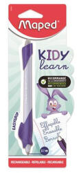 MAPED Írástanuló rollertoll, 0, 7 mm, radírozható, MAPED "KIDY Learn MAGIC", nyuszi, lila (IMA229600)