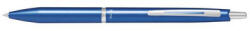 Pilot Golyóstoll, 0, 32 mm, nyomógombos, metálkék tolltest, PILOT "Acro 1000", kék (PAC1GMK) - fapadospatron