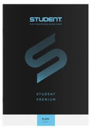 ICO Füzet, tűzött, A4, sima, 32 lap, ICO "Student Premium", "80-32", fekete (TICSFPS) - fapadospatron