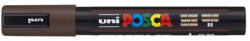 uni Dekormarker, 1, 8-2, 5 mm, UNI "Posca PC-5M", sötétbarna (TUPC5MSB) - fapadospatron