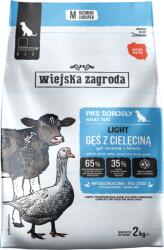 Wiejska Zagroda Wiejska Zagroda Light száraz kutyaeledel libahússal és borjúhússal (felnőtt kutyáknak) 2 kg