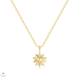 Ania Haie aranyozott ezüst nyaklánc 45, 5 cm - N074-03G