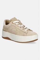 Michael Kors Dottie Lace Up sneakers pentru femei din piele întoarsă 9BY2-OBDZ3K_08X (43T6DTFS1S.156)
