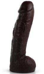 Doc Johnson Dildo Atasament UltraSkyn Dual Density VAC-U-LOCK Chocolate 32 cm Dildo