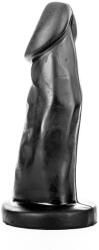 All Black Dildo All Black PVC Negru 28 cm
