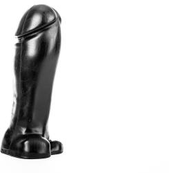 All Black Dildo All Black PVC Negru 23 cm