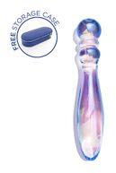 BIIRD Cecii dildo din sticlă borosilicată 16 x 3 cm Dildo