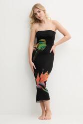 Desigual strandruha COLIBRÍ STRAPLESS - fekete XS