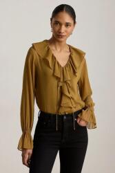 Ralph Lauren bluză cu volane pentru femei 9BY2-BDDZUM_82X (200P14017)
