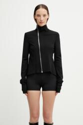 Rick Owens Lilies cipzáras melegítőfelső női viszkózzal Naska Gary - fekete M