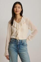 Ralph Lauren bluză cu volane pentru femei 9BY2-BDDZUM_01X (200P14017)