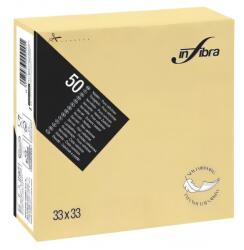 INFIBRA Szalvéta INFIBRA 2 rétegű 33x33 cm pezsgő 50 lapos - vectraline