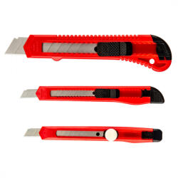 TOP TOOLS Törhető pengés kés készlet 3 R. (17B533) (17B533)