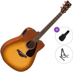 Yamaha FGX800C Standard SET Sand Burst Chitară electro-acustică Dreadnought
