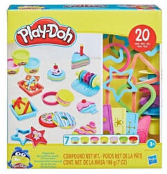 Hasbro 20 db-os Édességes gyurmaszett 7 tégely színes gyurmával (F7384_F8162)