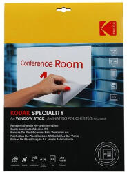 Kodak Lamináló fólia KODAK A/4 150 mikron üvegre tapadó 10 lapos (KO-LMA4RW-PK10C) - iconink