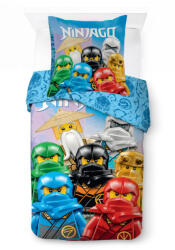 LEGO® Ninjago Skybound Village ágyneműhuzat 140×200cm, 70×90 cm (BRM025066)