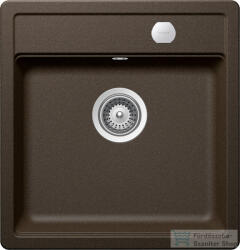 SCHOCK Mono N-100S CRISTADUR® Bronze 490 x 510 mm, gránit kompozit konyhai mosogató, bronzbarna MONN100SBRONSA (MONN100SBRONSA)