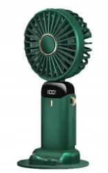  Rafada hordozható mini ventilátor 5 sebesség 4200 mAh Led kijelző (WIATRAK RĘCZNY USB) - allegro - 5 600 Ft