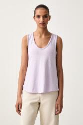 American Vintage top női pamut - lila M