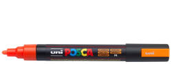 uni Marker varf 1.8-2.5 mm UNI Posca PC-5M portocaliu fluorescent