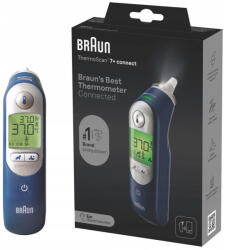 Braun Fülhőmérő Braun ThermoScan 7+ IRT6575 Kék cserélhető kupak (LPNHe065273504)