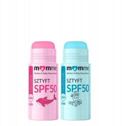 Alkemie 2in1 Napvédő Stift Szett Spf 50 rózsaszín kék Momme (MM.ZEST.006)